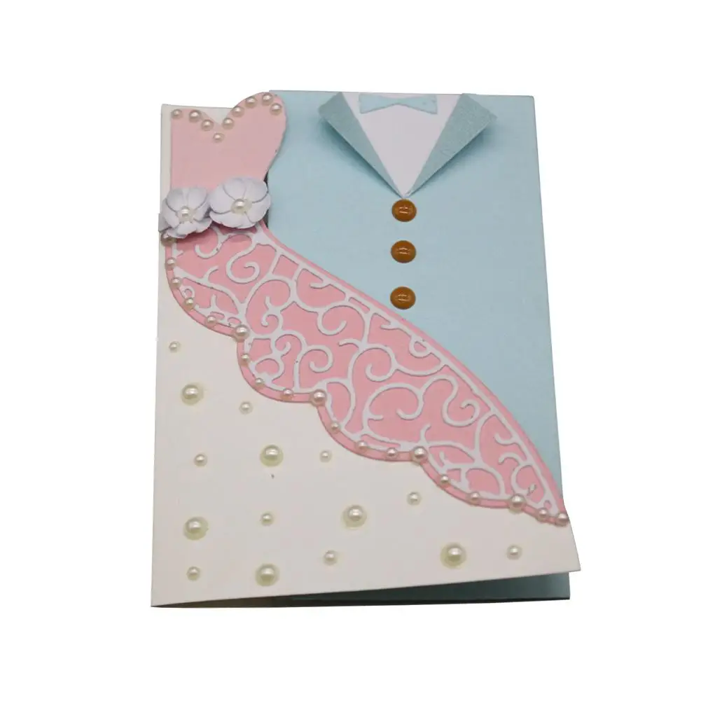 DIY Etched Carbon Steel Cutting Dies for Scrapbook Background Decor/Invitation Lace/Card - 33053896606