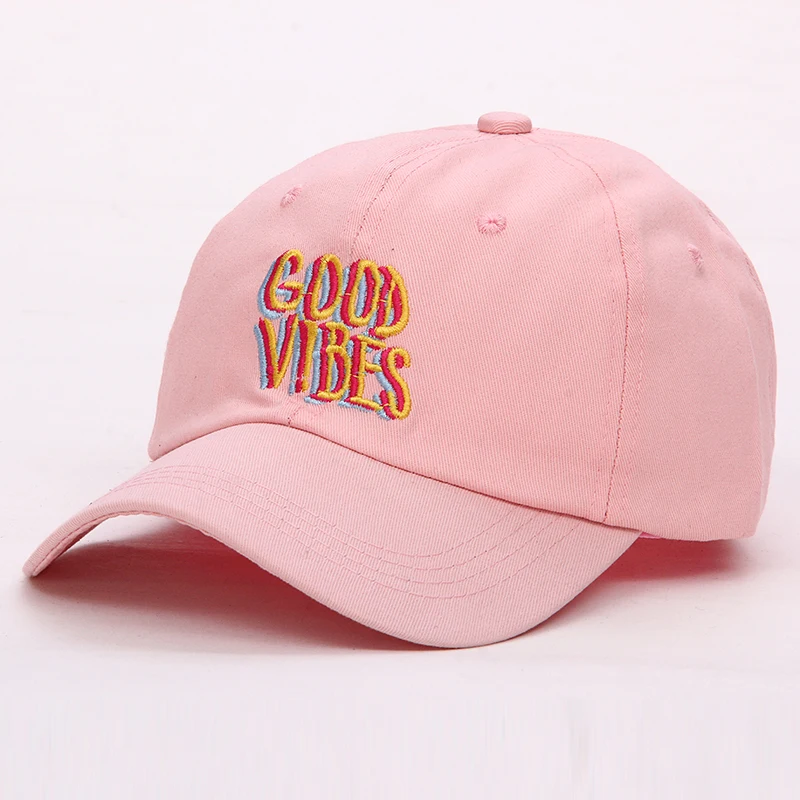 Бейсболка Good Vibes регулируемая с вышивкой 100% хлопок|drake cap|embroidered baseball capbaseball cap |