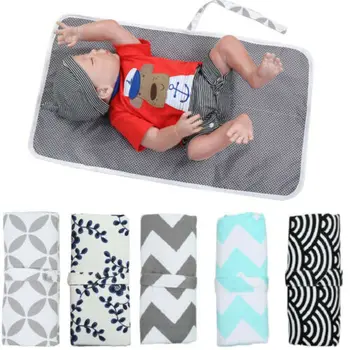 

Baby Portable Folding Diaper Travel Changing Pad Waterproof Mat Bag Storage Diaper Cover Mat Clean Hand Folding Diaper Bag
