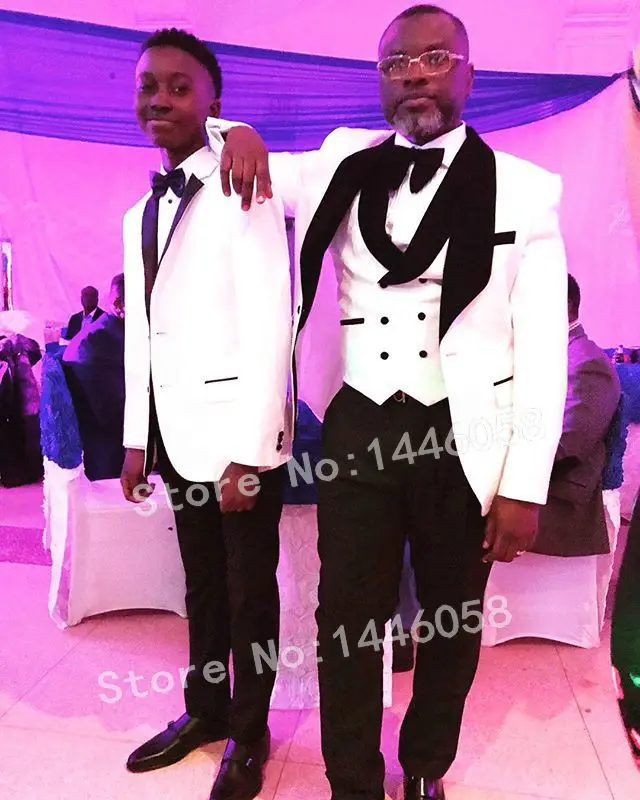 Пиджак+ брюки+ жилет),, черный мужской костюм с рисунком Пейсли ...