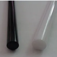 18 шт/лот) OD18X1000MM акриловые ручки твердый черный Строительный Материал Pmma бар Домашний Декор ванной Пластиковая Палочка