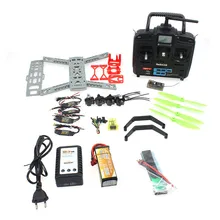 DIY RTF 260 RC Racer Across Frame Small Drone Full Set with CC3D Controller RadioLink T6EHP-E Transmitter ESC Motor