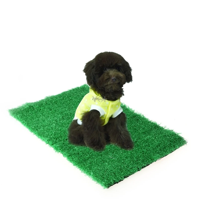 Dog Training Indoor Potty Synthetic Grass Pee Pads For Pet Cat Puppy
