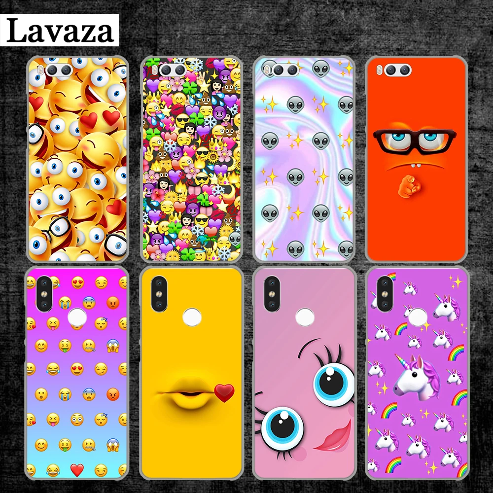 

Lavaza funny emoji Hard Case for Xiaomi MI 5 5S 6 8 9 SE Lite F1 A1 A2 5X 6X Mix 2S MAX 3