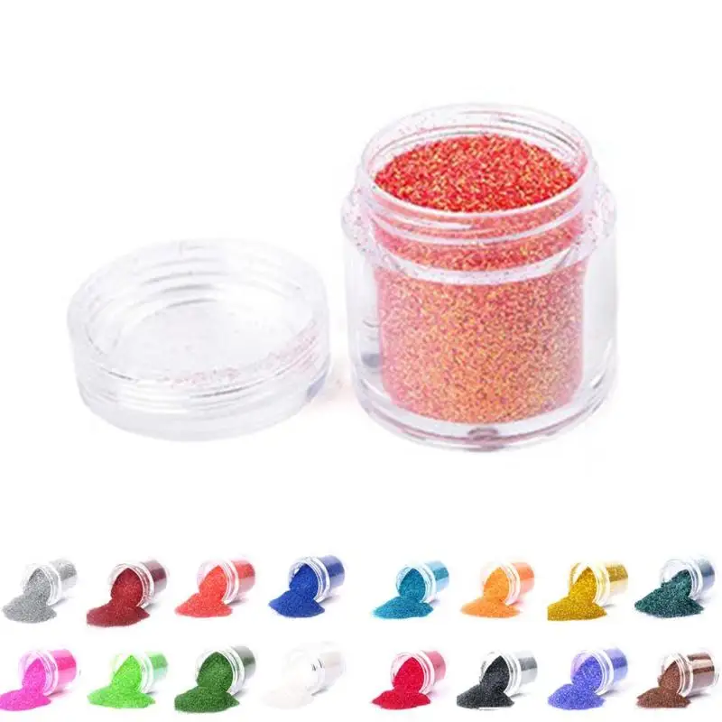 1 Box Nail Glitter Holographic Glitter Laser Matte Powder