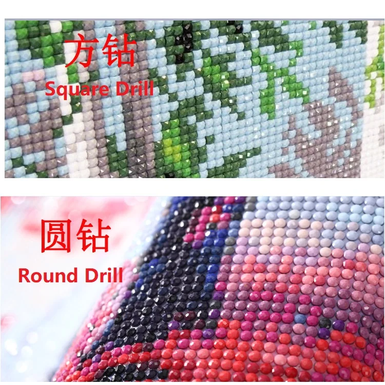 Rhinestones Square Diamonds Crystals Stones Wholesale Round Square 447colors for Choose Diamonds Painting Embroidery Pattern