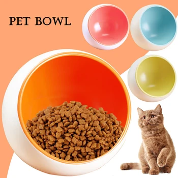 

Cat Bowl Pet Cat Ceramic Food Bowl Cat and Small Dog Cartoon Water Bowl Puppy Supplies Pet Dog Space Capsule Feeding Bowl @HE