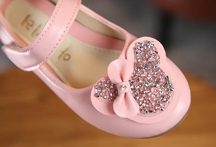 Mumoresip Лидер продаж обувь для девочек детские мягкие кожаные Туфли без каблуков «Сладкая принцесса» платье-пачка с бантом Мэри Джейн для подарок на Хэллоуин, Рождество