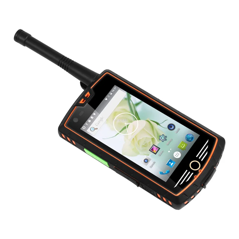 Китай Kcosit W305 аналоговый DMR цифровой двухрежимный рация телефон UHF IP68 Водонепроницаемый Android 5,1 смартфон прочный 4G 5000mAH