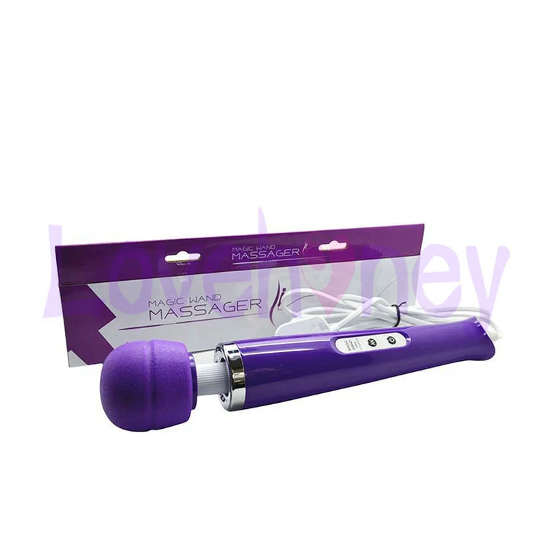  Ultra Powerful10 Speed Magic Wand Body Massager, Sex Toys Adult Products 