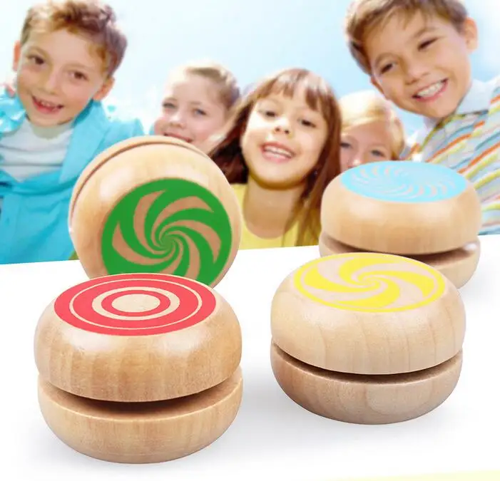 Креативные Игрушки Magic Yoyo деревянный YO мяч Spin профессиональные Классические