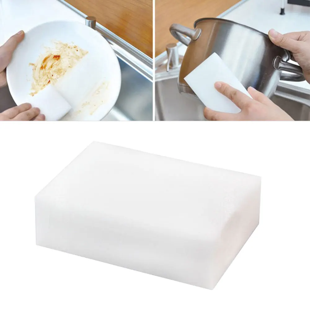 10 x Magic Cleaning Sponge Eraser Stain Remover Pad Melamine Foam Dirt