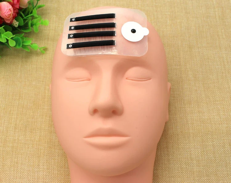 

Easy Pick Up Eyelash Silicone Pad Tray Stand Lashes Holder False Lashes Extensions Essential Tool