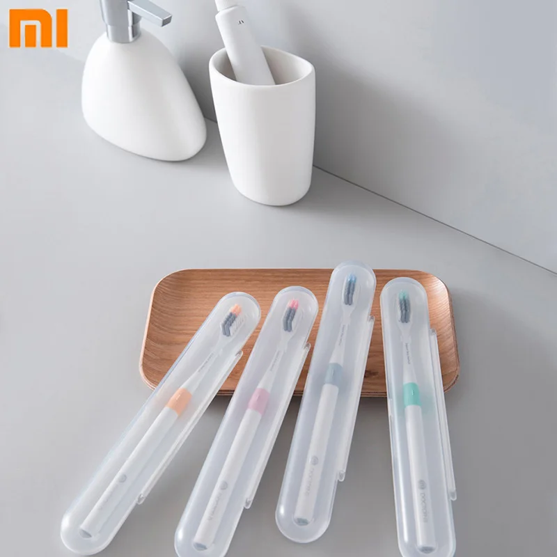 

4 Colors Xiaomi Youpin Doctor B Tooth Mi Bass Method Better Brush Wire Including Travel Box for Mijia Smart Home
