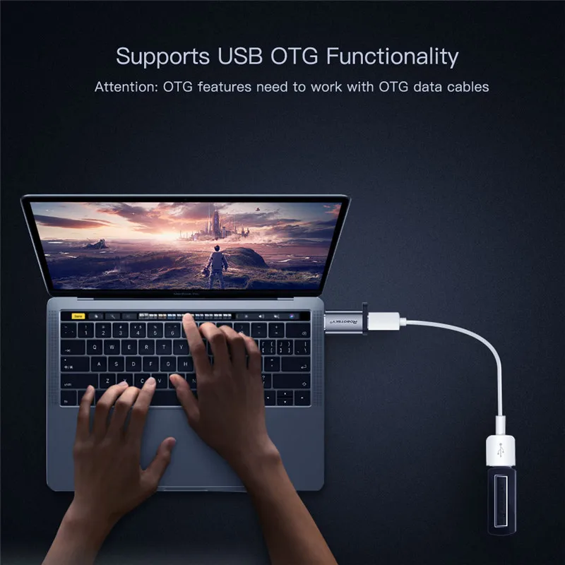 Usb type-C адаптер type-C штекер Micro USB Женский конвертер USB C OTG кабель для samsung Xiaomi huawei Macbook