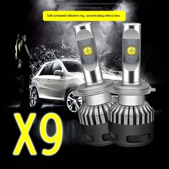 

1pairs Led Car Headlights Super Bright Spotlight Led Car Headlamps H11 9005 9006 9007 H4 Led H13 H7 LED Car Lights Universal