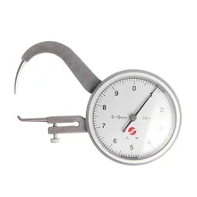 Wholesale prices 0-10mm 0.05mm Dial Thickness Gauge Tester Dial Snap Gauge Caliper Gauge Measuring tool