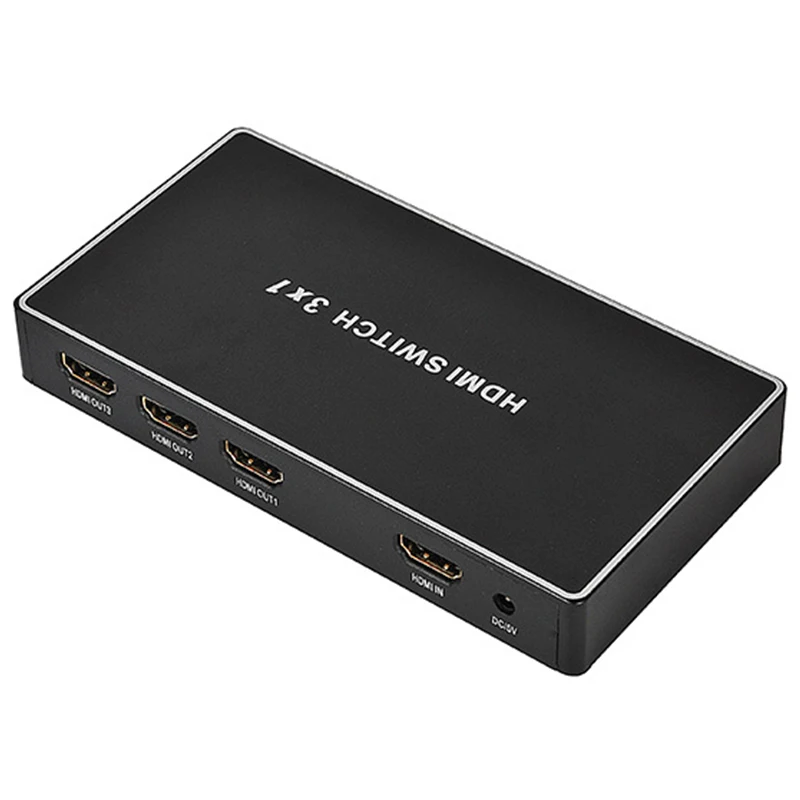 3 порта Hdmi коммутатора 2,0 Hdmi Splitter 30 Гц 3D 1081 P 2160 P Full HD перфоратор 3 Вход 1 Выход Поддержка Hdcp 1,4 4 K x 2 K коробка с