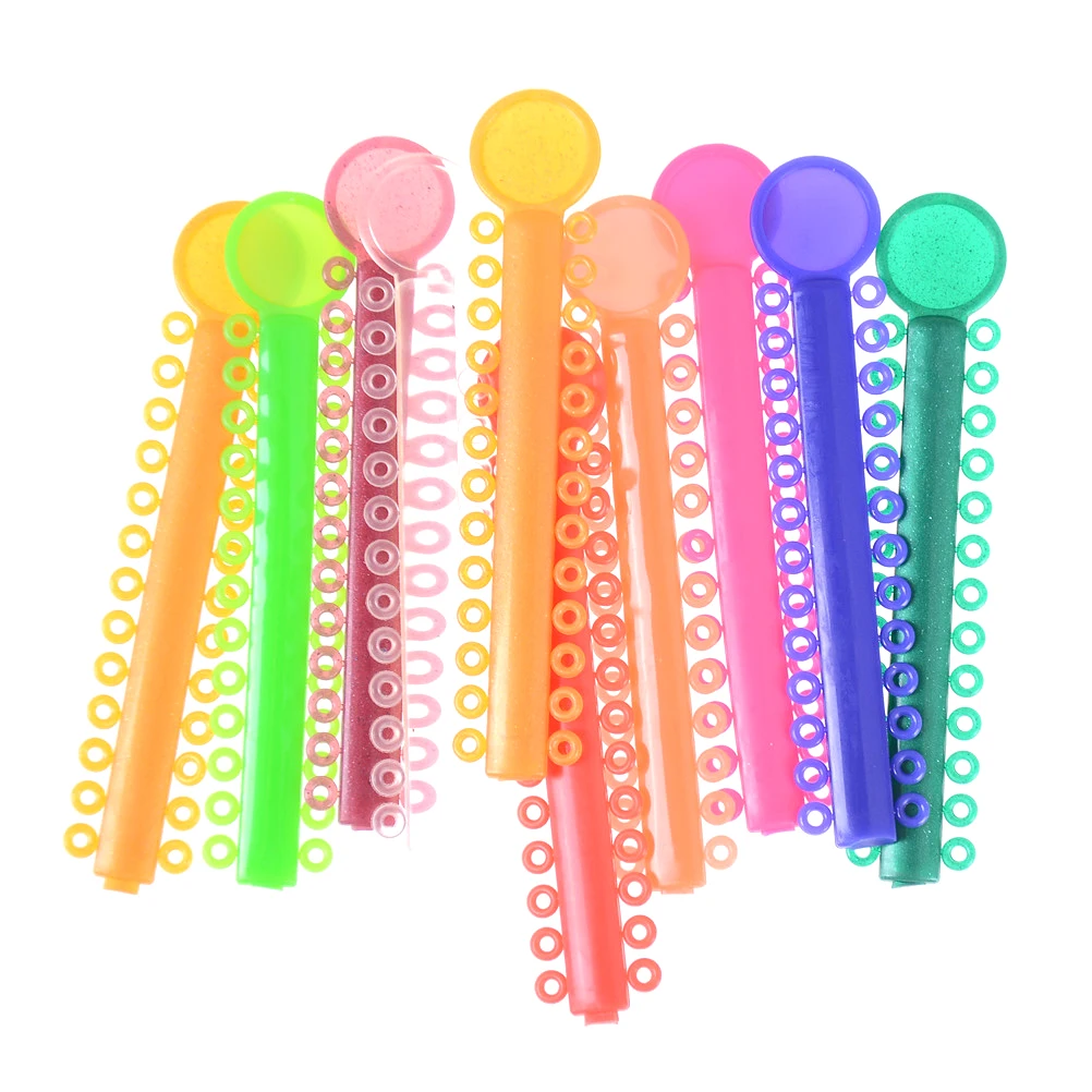 40pcs/Pack For Dental Orthodontic Treatment Materials Ligature Ties