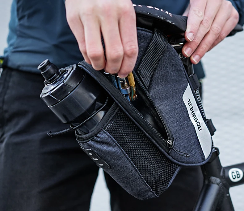 

ROSWHEEL LOHAS SERIES Bicycle tail bags Bike kettle saddle bag New product Cycling Equipment