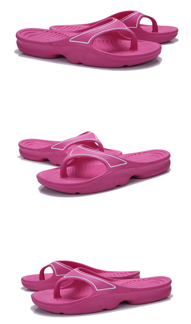 High Quality Fashion Mens Two Color Eva Enject Sports Slippers Flip Flops Soft Lightweight Plus Size Beach Slipper (5)