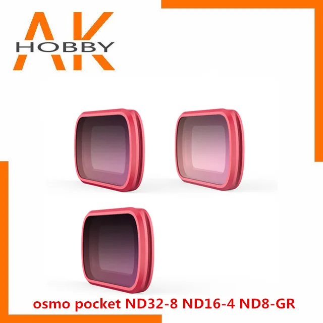 Filtro para Osmo Conjunto de Filtros Pgytech Profissional Bolso Nd16-4 Nd32-8 Nd8-gr 3 Pacote Pgy gr