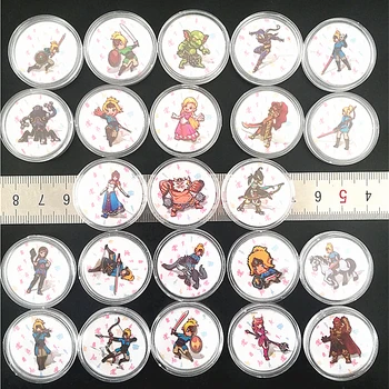 

DS01 Zelda Collection Coin Tag Of Amiibo NFC Card 20 Hearts Wolf Young Link Revali Urbosa Mipha Daruk Ntag215 Tag 2019 NEW Data