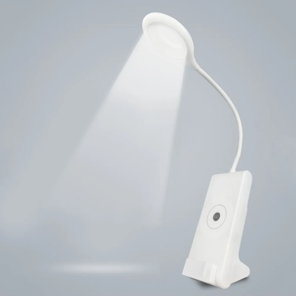 

ICOCO QI Wireless Charging Desk Lamp Eye Care LED Light Student Reading Lamp QI Wireless Charger Stand for Smart Phones