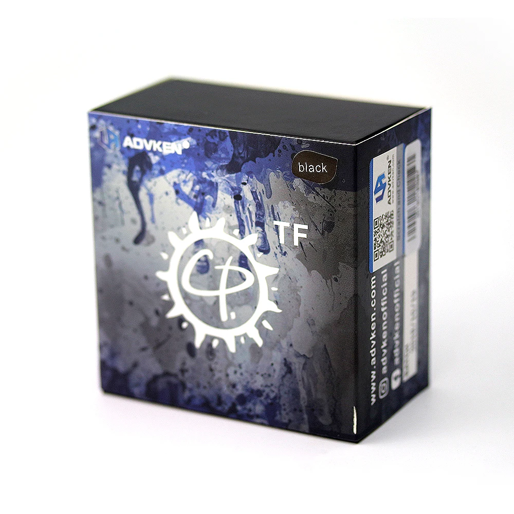 Original Advken CP TF RTA 4ml3ml Tank 24mm Single Coil RTA with Slide Top Refilling Vape Tank Electronic Cigarette Vs MANTA RTA 01 (32)