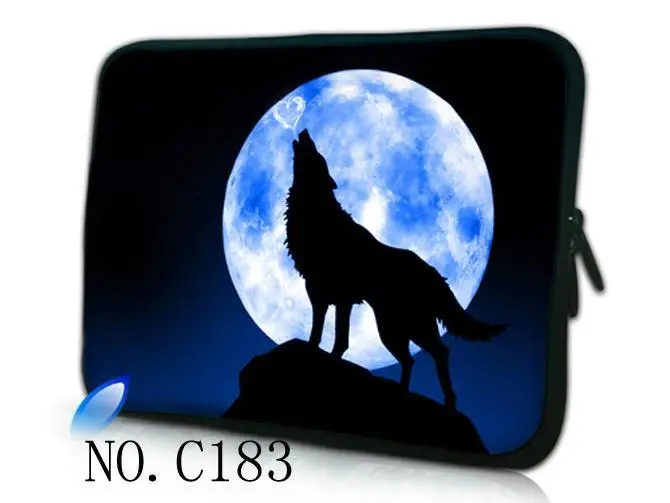 

Wolf Laptop Sleeve Case For Notebook Computer 11.6" 13.3" 14" 15.4" 17 sleeve case For Macbook Air Pro Retina Free Shipping
