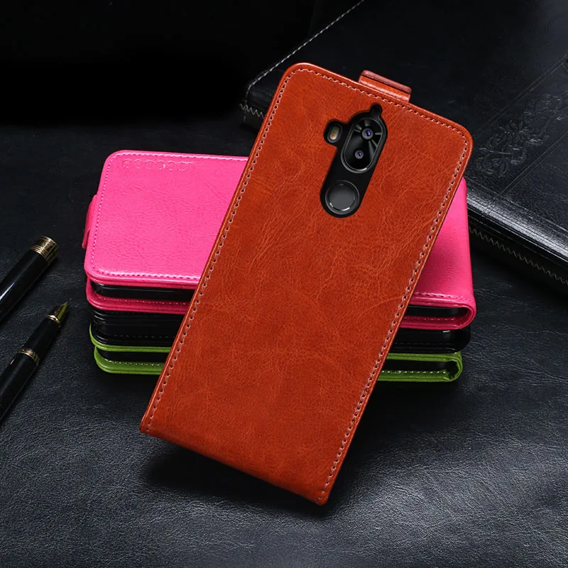 Для TP Link Neffos X9 чехол Роскошный кожаный флип для TP913A защитный телефона задняя