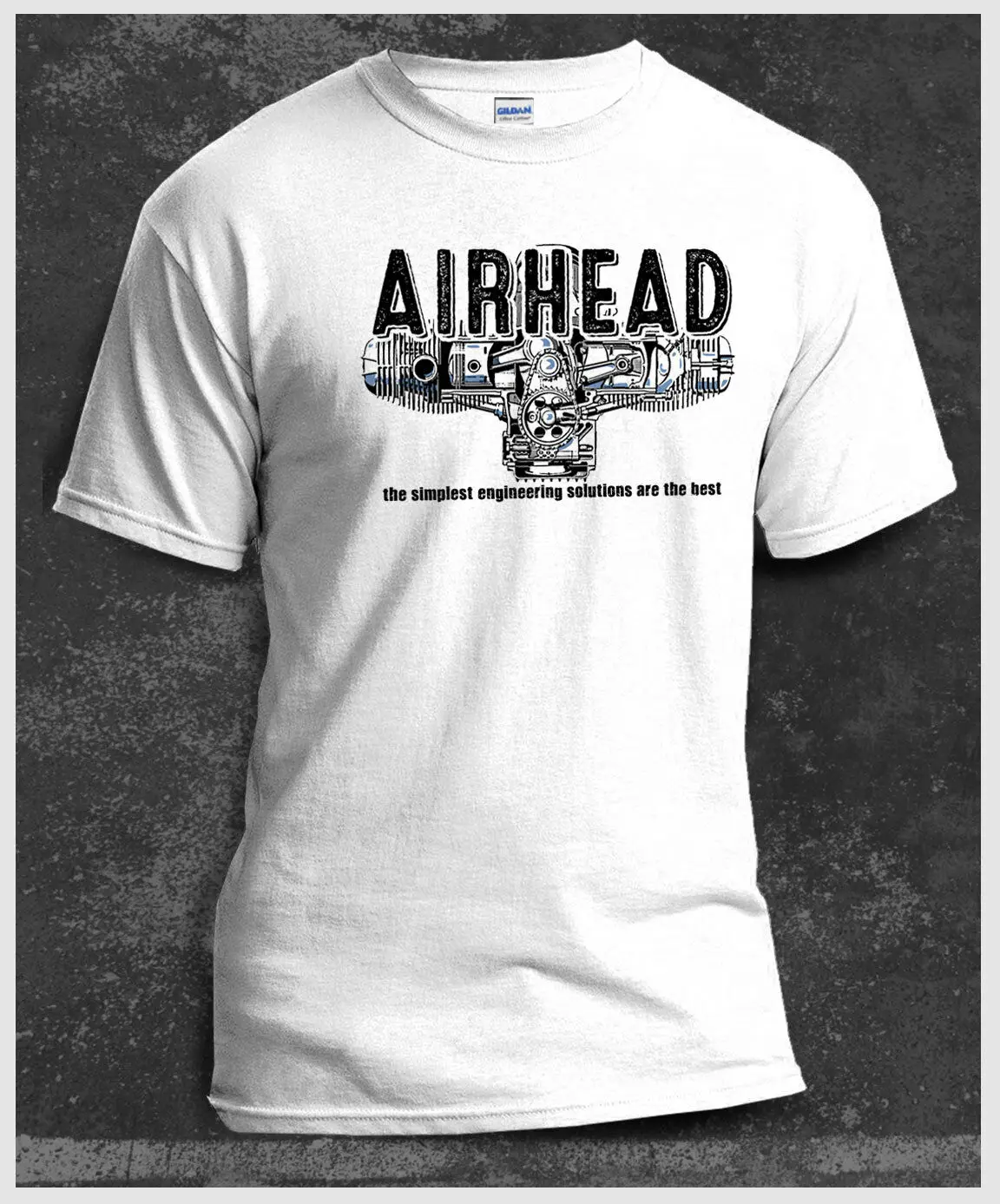 

2019 Fashion German Motorrad Airhead Boxer Engine R1200Gs Rt 1200 Motorcycle White T-Shirt Unisex Tee