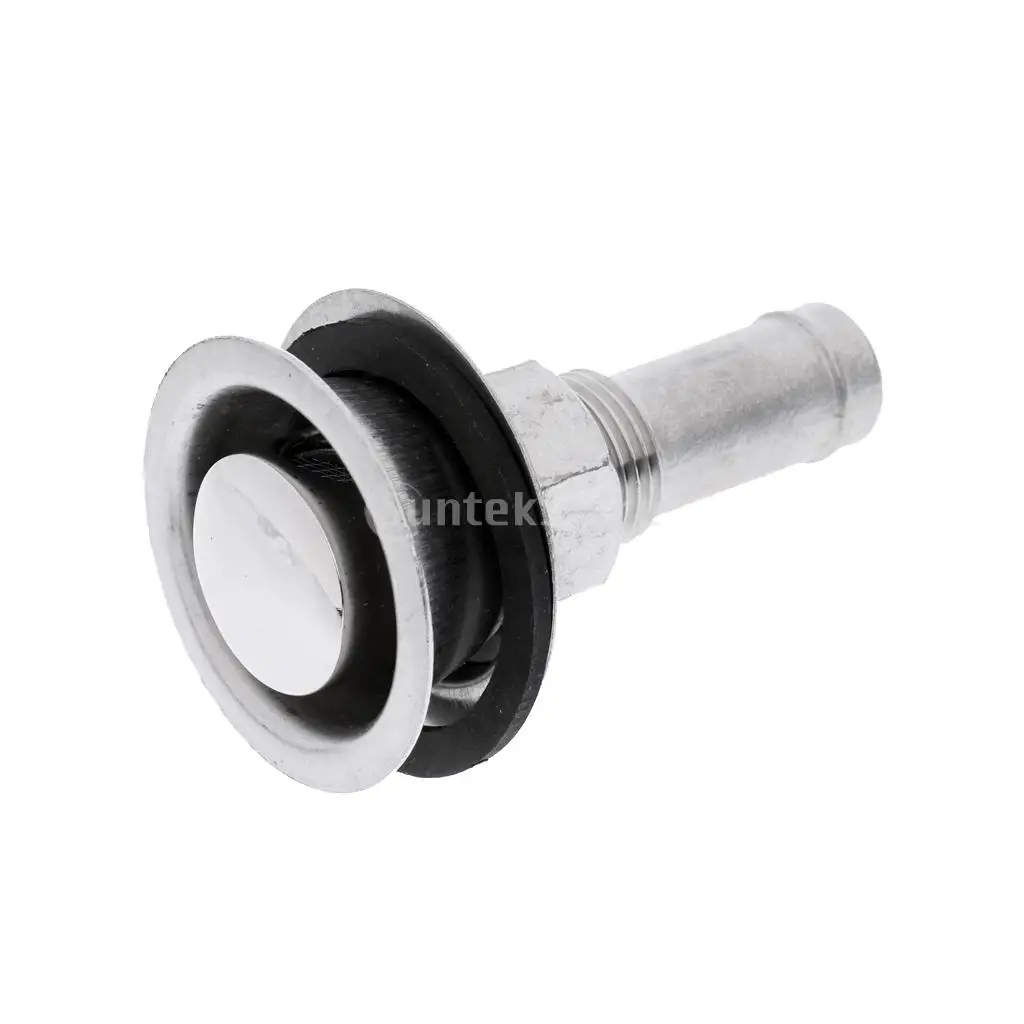 Heavy Duty Stainless Steel Marine Boat Fuel Breather Straight Gas Tank