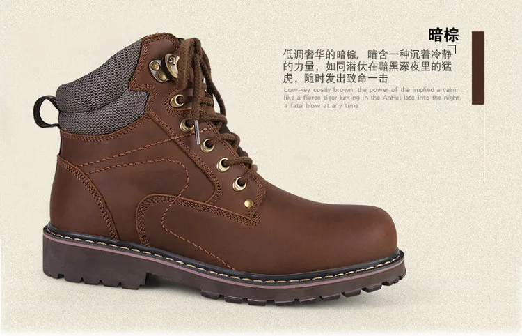 K-TUO, Новое поступление, Мужская зимняя походная обувь, мужские альпинистские горные спортивные ботинки, Нескользящие высокие походные кроссовки, KT-9869