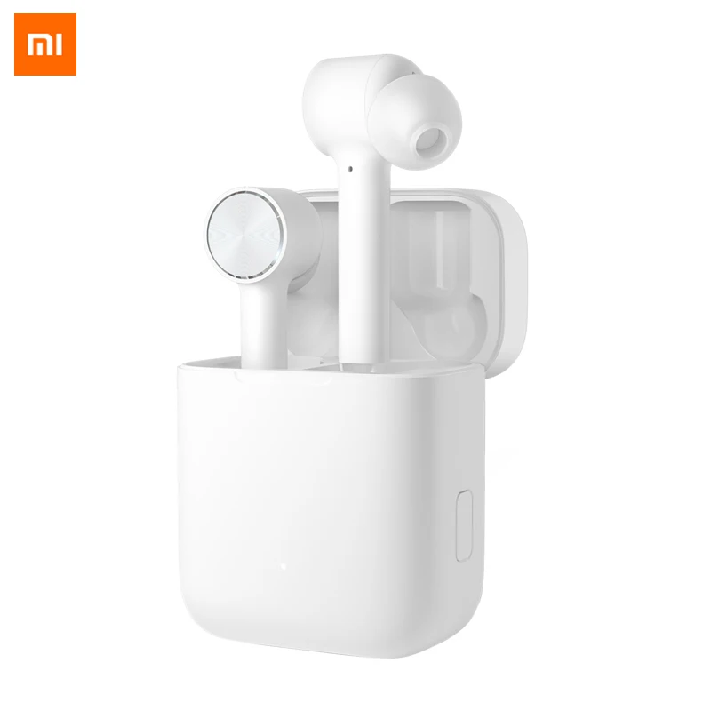 Xiao mi jia Bluetooth наушники Air mi AAC HD звук шумоподавление Touch TWS беспроводная гарнитура с mi c наушники