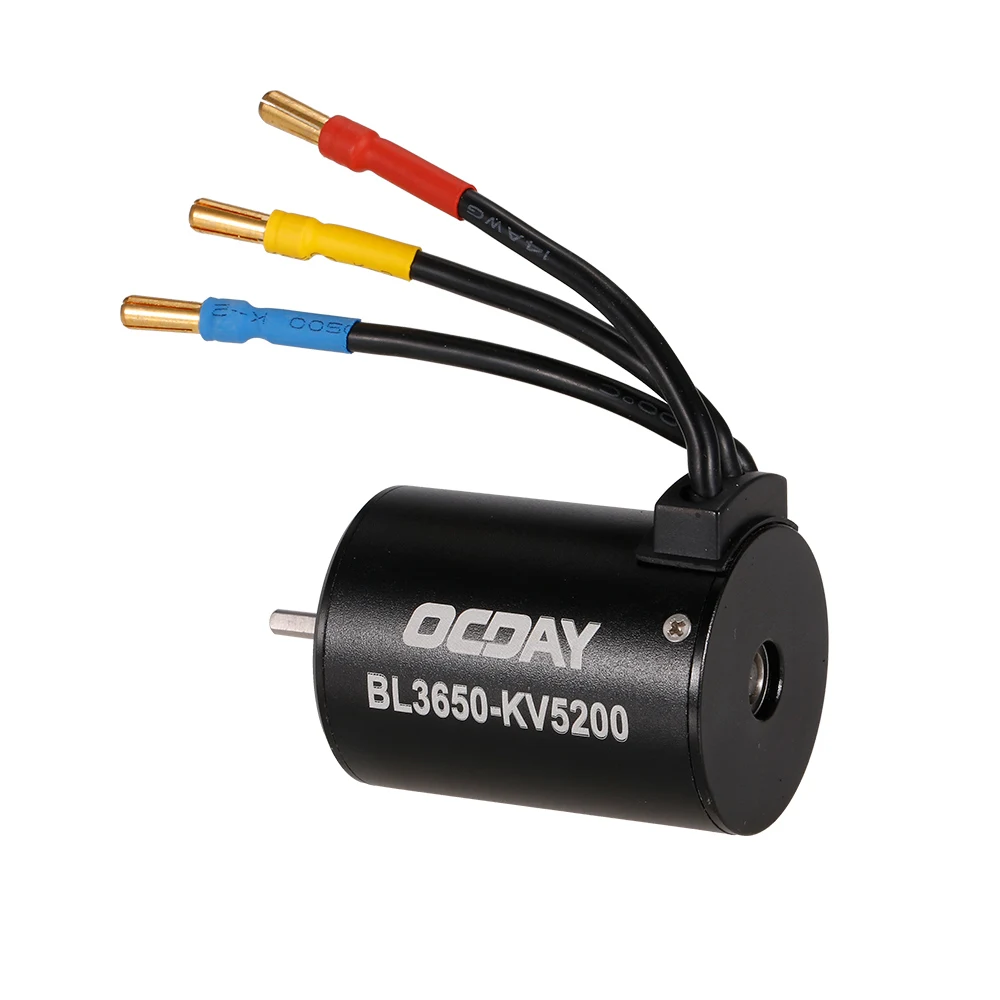 3650 5200KV 3900KV Metal RC Brushless Motor Sensorless Motor for 110 RC Car Truck Vehicle RC Rock Crawler Accessories Part (12)