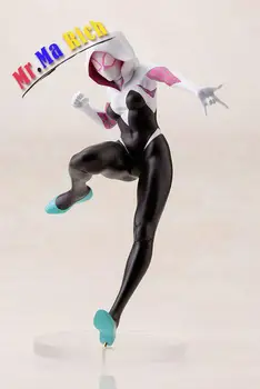 

23cm Spider Gwen Stacy 1/7 Scale PVC Figure Collectible Model Toy