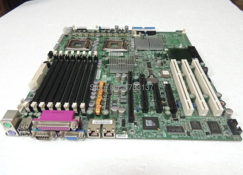 LGA 771 5000 P чипсет сервер платы для x7dbe испытания в хорошем рабочем