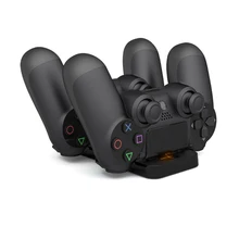 USB порт двойной зарядки для PS4 контроллер док-станции подставка держатель для Playstation 4 двойной беспроводной геймпад