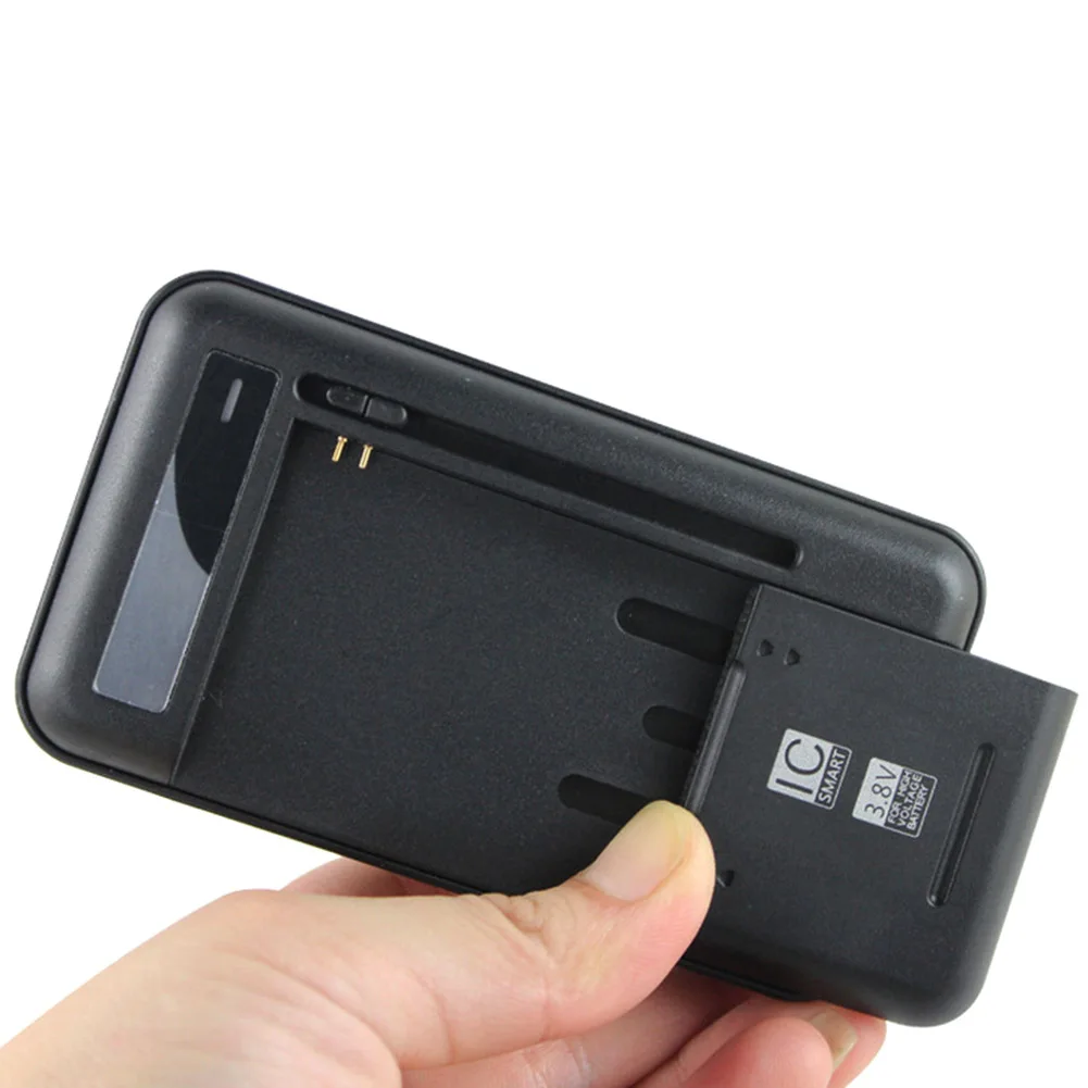 

Universal Mobile Phone Battery Charger Display Indicator Light USB Charging For Rechargeable Lithium Removable Batteries HSJ-19