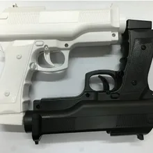 2 x пистолет легкий Пистолет Стрельба Спортивные видеоигры одна рука пистолет контроллер для пульта дистанционного управления nintendo Wii аксессуары для игр