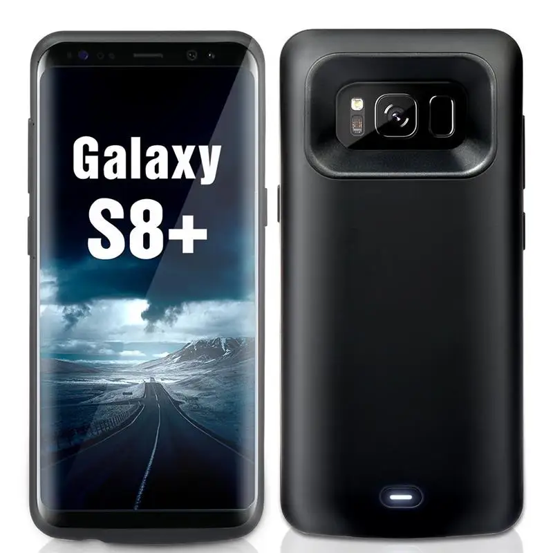 Gagaking Батарея Зарядное устройство чехол для samsung S8 S8+ 5500 мАч Резервное копирование Внешняя Батарея Мощность банка для Galaxy S8 Портативный Мощность Bank Дело