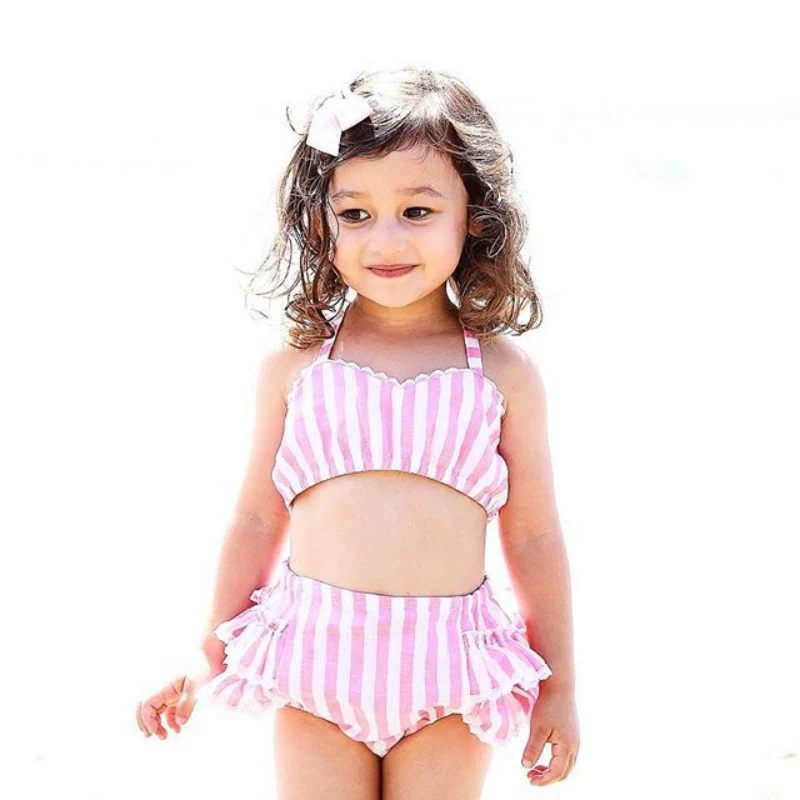 

Summer Newborn Baby Girls Clothing Set Outfit Newborn Baby Girl Clothes Sets Striped Sleeveless Tops+Tutu Shorts Pant