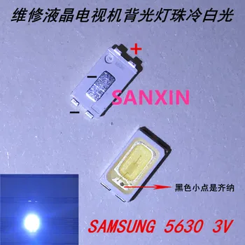 

For SAMSUNG LED LCD Backlight TV Application Middle Power LED LED 1000PCS Backlight 0.5W 3V 5630 Cool white LED LCD TV Backlight