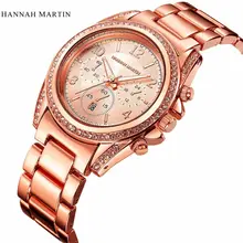 Hannah Martin font b Women s b font font b Watches b font Rose Gold Wrist