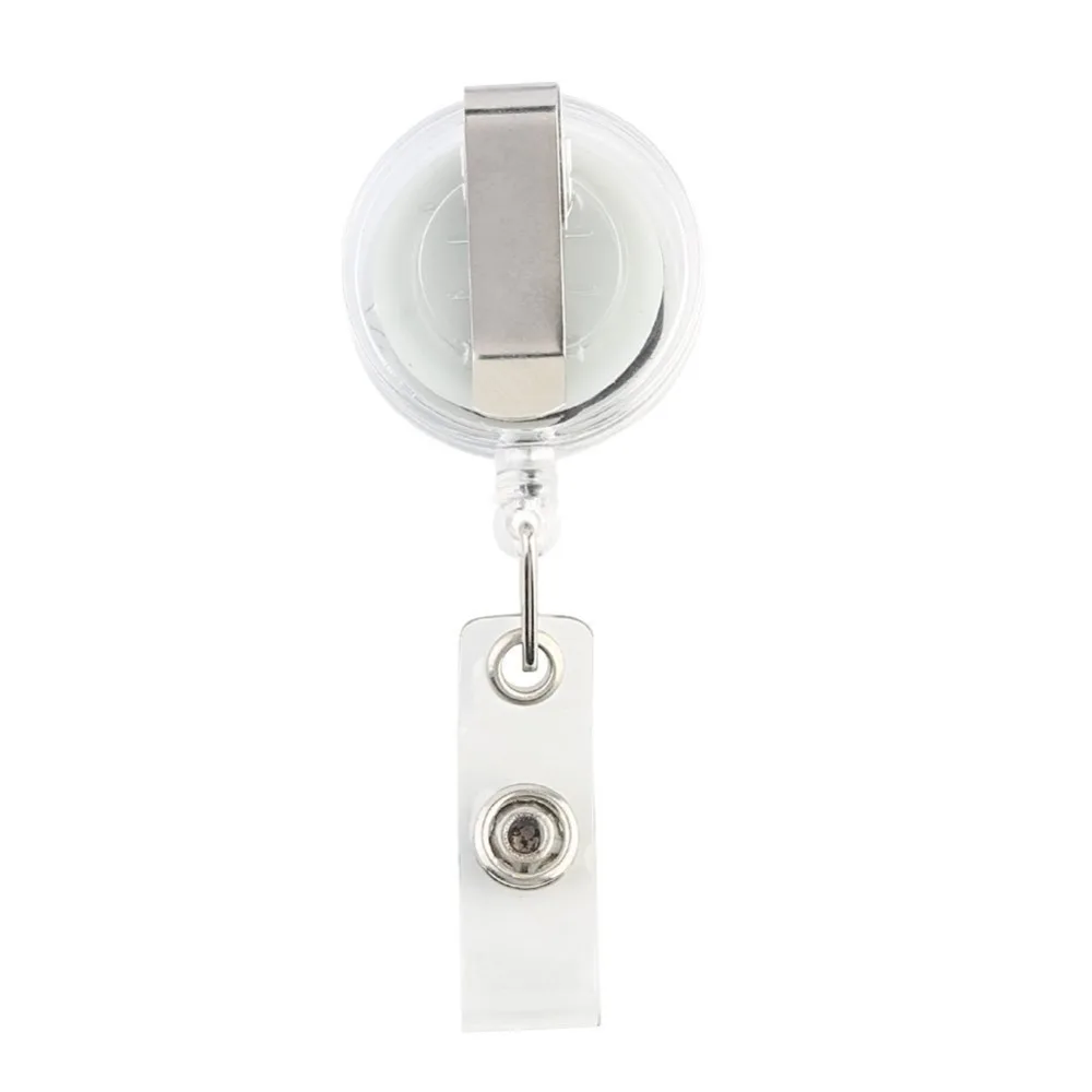 Pharmacy Technician Cute Look ~ Retractable Reel ID Badge Holder