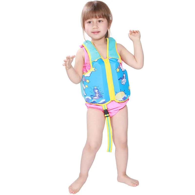 Kids Swim Vest children Swim Trainer life jacket Buoyancy swimwear
