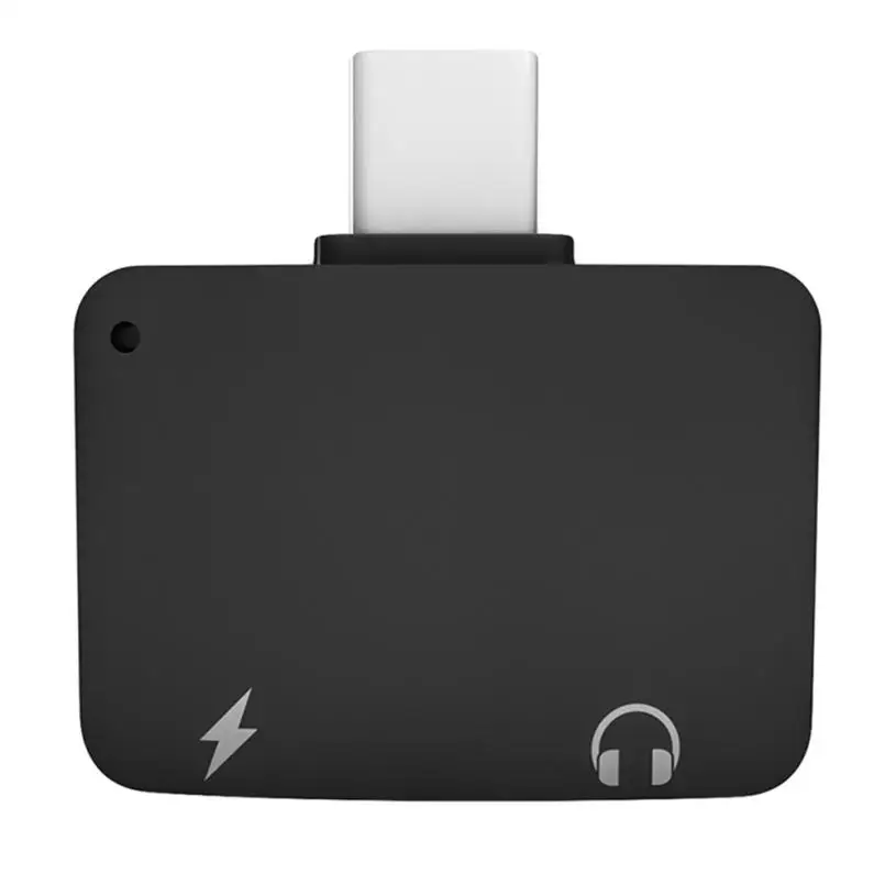 Hiperdeal 2 in 1 USB-C to 3.5mm Audio Adapter Premium Aluminum Converter For Samsung S9 Dropshippping May 23 |
