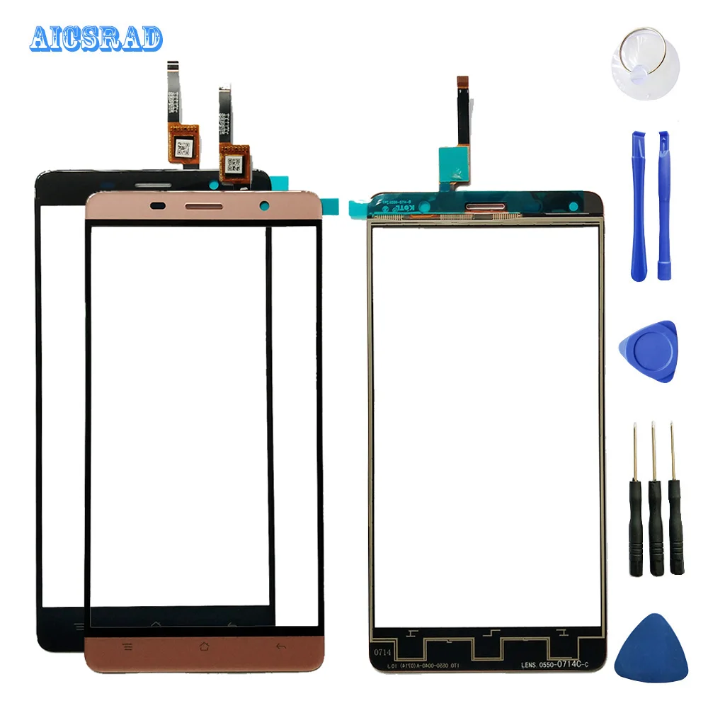 

AICSRAD Touchscreen Panel For Cubot Cheetah Touch Screen Digitizer Phone Panel Repair Front Glass Sensor +Tools +adhesives