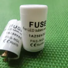 20 шт./лот CE/RoHS Стартер светодиодной трубки только использовать светодиодный трубки защиты 250 В/1A лучший электронный светодиодный стартер